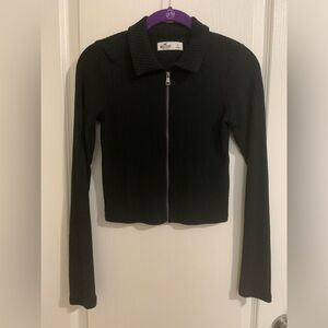 Hollister Zip-Up Collared Tee